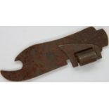 WWII Waffen SS can opener. P&P Group 1 (£14+VAT for the first lot and £1+VAT for subsequent lots)