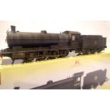 Hornby R3425 Class Q6, BR Black 63443, professionally weathered, in excellent to very near mint