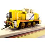 Oxford Rail GV2013, Janus 060 Diesel, British Steel Corporation M5 Yellow/White, in excellent to