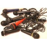 Quantity of microphones to include Skytec Ross, Sony etc. (7) Not available for in-house P&P,