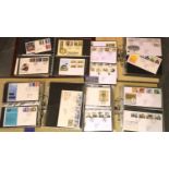 Four albums of First Day Covers. P&P Group 3 (£25+VAT for the first lot and £5+VAT for subsequent