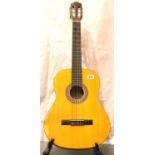 An Encore classical guitar, full size model 440ft. Not available for in-house P&P, contact Paul O'