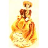 Royal Doulton colourway prototype figurine, Top of The Hill, H: 18 cm. Marked Property of Royal