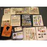 Large collection of stamps and First Day Covers comprising eleven albums and stockbooks, most nearly