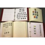 Four stamp albums of GB stamps, mint and used. P&P Group 2 (£18+VAT for the first lot and £3+VAT for