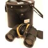 USSR tento 8 x 40 binoculars with case and night vision filters. P&P Group 1 (£14+VAT for the