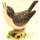 Early example of a Beswick Whitethroat style bird, H: 7 cm. P&P Group 1 (£14+VAT for the first lot