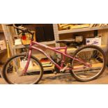 Girls Apollo Siren 15 gear 14'' frame trail bike. Not available for in-house P&P, contact Paul O'Hea