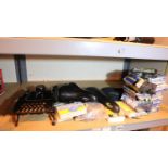 Mixed bike parts including inner tubes, seats, pumps etc. Not available for in-house P&P, contact