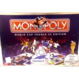 Monopoly World Cup France 98 edition, appears complete. P&P Group 1 (£14+VAT for the first lot