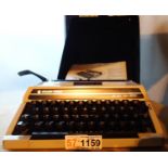 Silver Reed SR100 tabulator typewriter. Not available for in-house P&P, contact Paul O'Hea at
