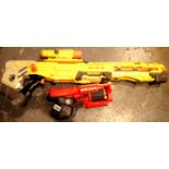 Nerf assault rifle and a Nerf Mega gun. Not available for in-house P&P, contact Paul O'Hea at