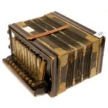 Small vintage accordion/squeeze box. Not available for in-house P&P, contact Paul O'Hea at Mailboxes