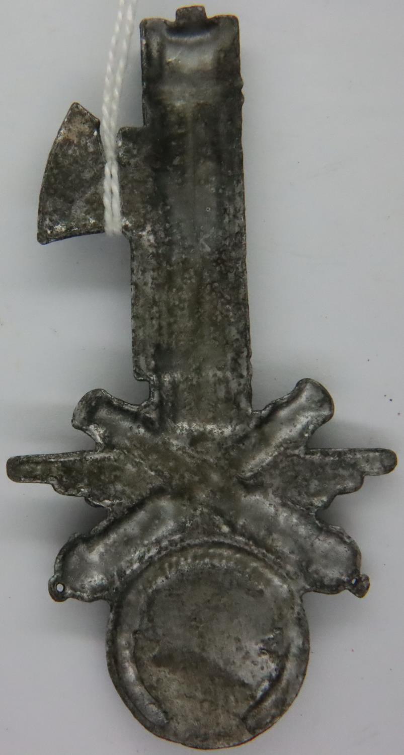 WWII Italian Fascist 11th Fez badge. P&P Group 1 (£14+VAT for the first lot and £1+VAT for - Image 2 of 2