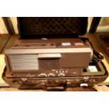 nView nFinity projector, cased with remote and and spare lamp. Not available for in-house P&P,