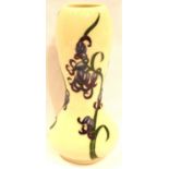 Moorcroft gourd vase in the Bluebell Harmony pattern, H: 15 cm. P&P Group 1 (£14+VAT for the first