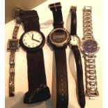 Selection of ladies and gents fashion wristwatches. P&P Group 1 (£14+VAT for the first lot and £1+