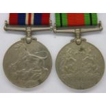 British WWII medal pair, comprising BWM and Defence medal. P&P Group 1 (£14+VAT for the first lot