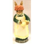 Boxed limited edition Beswick Mrs Rabbit baking, 1/2000, H: 15 cm. P&P Group 1 (£14+VAT for the