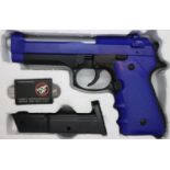Boxed Infinite Power air sport gun M92F-1. P&P Group 1 (£14+VAT for the first lot and £1+VAT for