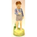 Royal Doulton figurine, She Loves Me not, HN 2045, H: 14 cm. No cracks, chips or visible