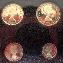 2000 silver proof Maundy set (cased) of Elizabeth II - 1p, 2p, 3p and 4p. P&P Group 1 (£14+VAT for
