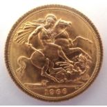 1966 sovereign of Elizabeth II, our grade aEF. P&P Group 1 (£14+VAT for the first lot and £1+VAT for