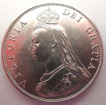 1887 silver florin of Queen Victoria. P&P Group 1 (£14+VAT for the first lot and £1+VAT for