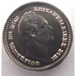 1835 silver three-halfpence of William IV. P&P Group 1 (£14+VAT for the first lot and £1+VAT for