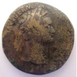 AEI Sestertius of Imperator Nerva. P&P Group 1 (£14+VAT for the first lot and £1+VAT for