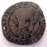 Tudor hammered silver shortcross penny of Elizabeth I. P&P Group 1 (£14+VAT for the first lot and £