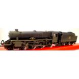 Hornby Class 5 renumber 45156, Ayrshire Yeomanry, Black, Early Crest, weathered, in very good