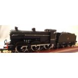 Airfix Class 4F, 44454, BR Black, Early Crest, in very good condition, boxed. P&P Group 1 (£14+VAT