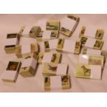 Eighteen complete sets of Wills & Players cigarette cards. P&P Group 1 (£14+VAT for the first lot