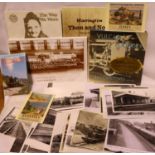 Box of Railway related photographs. P&P Group 2 (£18+VAT for the first lot and £3+VAT for subsequent