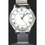 Sekonda; gents boxed calendar wristwatch, D: 35 mm, working at lotting. P&P Group 1 (£14+VAT for the