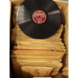 Approximately 100 10 inch 78s, mixed genres. Not available for in-house P&P, contact Paul O'Hea at