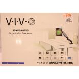 Vivo new boxed single monitor desk mount, model V0010, unopened. P&P Group 2 (£18+VAT for the