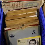 Thirty LPs and forty 78s of organ music including Richard Dixon. Not available for in-house P&P,