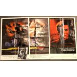 Clint Eastwood; Bronco Billy Scripts and three original film posters; Firefighters (2) and Tight