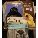 Mixed Indian singles & LPs. P&P Group 2 (£18+VAT for the first lot and £3+VAT for subsequent lots)