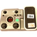 Zoom G1X guitar effects pedal. Not available for in-house P&P, contact Paul O'Hea at Mailboxes on