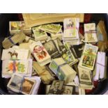 Case of mixed cigarette cards. P&P Group 3 (£25+VAT for the first lot and £5+VAT for subsequent