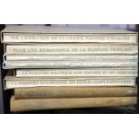 Collection of French Art and Sculpture books. Not available for in-house P&P, contact Paul O'Hea