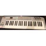Oxygen 49 M-Audio electric keyboard, No power leads or instructions. Not available for in-house P&P,
