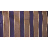 One roll of curtain material, W: 60'' x L: 18 metres. Not available for in-house P&P, contact Paul