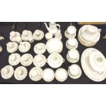 Large quantity of Royal Doulton dinner and teaware in the Tapestry pattern. Not available for in-