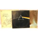 Pink Floyd albums, Meddle Relics and Dark Side of The Moon (3). P&P Group 2 (£18+VAT for the first