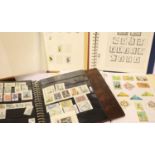 Six albums of World stamps including Germany and Mint Czechoslovakia. Not available for in-house P&