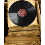 Approximately 100 10 inch 78s, mixed genres. Not available for in-house P&P, contact Paul O'Hea at